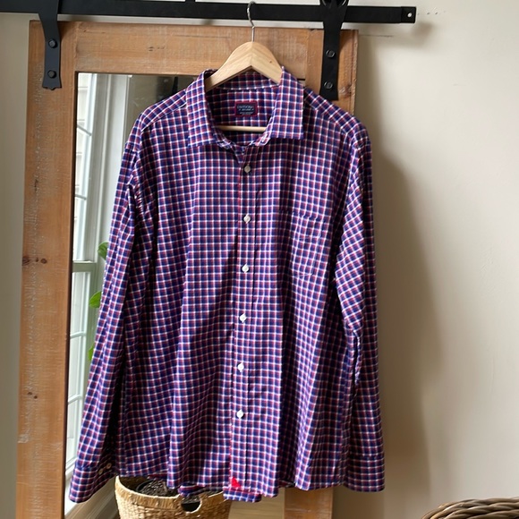 UNTUCKit Wrinkle Free Stuhlmuller Performance Shirt Size XXL - Picture 1 of 12